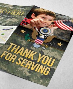 Tract - Thank You for Serving - Green Camo